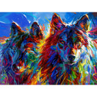 Prime 3D - Blend Cota Loups - 500 pièces-Dimensions du casse-tête assemblé : 24” x 18" (61 x 46 cm)