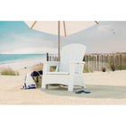 Suncast - Chaise Adirondack avec rangement - Cube de glace-Confortable et ergonomique.