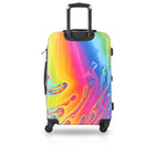 TUCCI Italy - Vortice II Art 3 pièces Ensemble de valises à bagages-Garantie mondiale limitée du fabricant de 10 ans - Garantie fiable sur les bagages pour une couverture mondiale, offrant aux voyageurs une protection durable et une tranquillité d’esprit