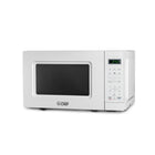 Commercial Chef - Four à micro-ondes de comptoir de 0,7 pi³ et 700 W - Blanc-10 niveaux de puissance : notre micro-ondes compact en acier inoxydable (17,1" x 12,6" x 10,0") dispose de 10 réglages de chauffage exceptionnels, notamment la cuisson minutée, la décongélation au poids, la décongélation minutée, la cuisson express et bien plus encore !