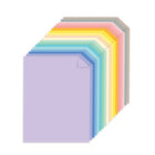 Astrodesigns - Papier cartonné couleur Astrodesigns - 8,5 x 11 po - Assortiment pastel -  Paquet de 72-72 feuilles