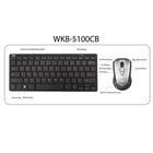 Adesso - 5100CB combo clavier mini sans fil et souris Air pour présentations-6
