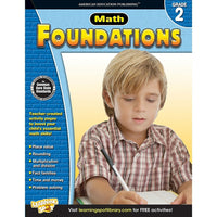 Livre numérique : American Education Publishing - Math Foundations, 704277-EB, 2e année-Vous recevrez deux courriels : le premier confirmant la totalité de votre commande et le second comportant un lien de téléchargement. Vous pourrez utiliser le lien de téléchargement immédiatement ou plus tard, comme vous le voulez.