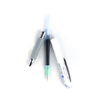 Pentel - Floatune Stylo à Bille Amélioré - Pointe 0,5mm - Encre Bleue - Paque de 2-Rechargeable avec les recharges ZRN5. Réduisez vos déchets en rechargeant vos stylos