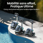 Aiper - Boîtier de rangement portable pour Scuba X1 Pro Max, X1 Pro, X1 - Compatible avec la station de recharge sans fil-Charge et rangement sans fil, compatible avec la station d'accueil sans fil pour une charge et un rangement pratiques et intégrés