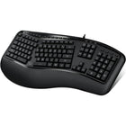 Adesso - Clavier ergonomique RGB USB - Disposition bilingue canadienne-Touches rétroéclairées RGB pour la visibilité et le style