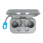 Skullcandy - Écouteurs boutons 100 % sans fil à isolation sonore Dime 2 - Gris/Bleu-Technologie de traçage Tile intégrée