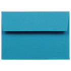 JAM Paper - Enveloppes d'invitation colorées A1 à 4 barres - 3 5/8 x 5 1/8 - bleu recyclé - Paquet de 100-Caractéristiques de l'enveloppe : Fermeture à rabat droit en gomme, finition en papier lisse de haute qualité, fabriquée à partir de 30 % de matériaux recyclés