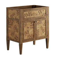 Modway - Elysian 30" Armoire de toilette de salle de bain (lavabo non inclus) - Brown-Vanité de salle de bain moderne