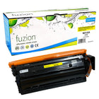 fuzion - HP W2132A (213A) Cartouche de toner compatible - Rendement standard - Jaune-Jaune