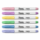 Sharpie - Marqueurs Créatifs S-Note - Pointe Biseautée - Couleurs Assorties - Paquet de 6-L’encre à séchage rapide vous permet de travailler proprement