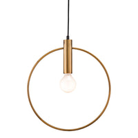 Zuo - Lampe plafonnier Irenza - Laiton-Conçue pour une installation câblée permanente, avec support de montage standard et quincaillerie inclus