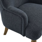 Modway - Ellington Tissu tapis Fauteuil d’accent - Bleu ardoise-8