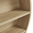 Modway - Romy 47 po Manche Étagère murale - Naturel-Assemblée requise