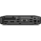 HP - ProDesk 600 G4 Mini ordinateur de bureau – Remis à neuf - Intel i5‑8500T – SSD de 256 Go – 16 Go de mémoire vive (RAM) – Windows 11 Pro – Noir-Processeur: Processeur Intel  Core  i5‑8500T à 6 cœurs offrant des performances réactives pour le multitâche et les applications professionnelles