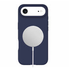 Blu Element - Étui Silicone MagSafe pour iPhone 17 Air - Marine-Bords surélevés pour protéger l'appareil photo et l'écran