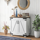 HOMCOM - Armoire de rangement au sol 31,1 po L - blanc-Étagère réglable adaptée à différentes tailles d’objets 