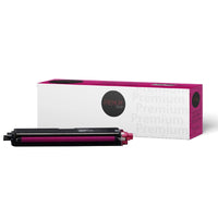 Premium Tone - Cartouche de toner Compatible - Brother TN225M ,TN-225M - Rendement élevé - Magenta-Couleur : Magenta