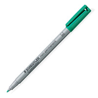 Staedtler - Marqueur effaçable à sec non permanent Lumocolor − Pointe moyenne − Vert-Moyen, Tableau blanc