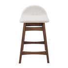Modway - Juno Tabouret de comptoir - Tissu ivoire - Ensemble de 2-8