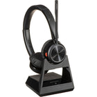 HP - Casque binaural Dect Poly Savi 7220 Office-Type de casque : binaural sur la tête