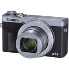 Canon - Appareil photo numérique PowerShot G7 X Mark III - argent-Objectif avec zoom optique 4,2× (24–100 mm f/1,8–2,8) avec stabilisateur d’image optique