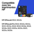 HP â€“ Emballage assorti d'encre d'origine HP 962 CMJ / 962XL noir, paq./4 (3JB34AN#140)-Rendement des pages : noir 2000 / couleur 700 x 3