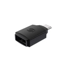 Scosche StrikeLine Adaptateur USB-C vers USB-A  Adapter - Noir - Paquet de 2-Obtenez des vitesses de transfert de données rapides allant jusqu'à 5 Gbit/s de données et jusqu'à 60 watts de puissance