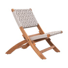 Zuo - Tide Chaise Lounge - Multicolore-Bois naturel