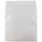 JAM Paper Enveloppes d'invitation carrées métalliques 6,5 x 6,5 po - Stardream Silver - paquet de 25-Quantité : 25 /paquet
