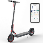 Gyrocopters - Trottinette électrique J30 pour adultes et adolescents - Vitesse 31 km/h - Autonomie 30 km - Application - Gris-La trottinette électrique Gyrocopters J30 est un modèle polyvalent et fiable, conçu pour les utilisateurs de tous niveaux. Que vous soyez un professionnel circulant en ville ou un adolescent profitant d'une balade le week-end, son design élégant offre un équilibre parfait entre performance et praticité