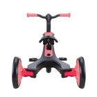 Globber - Tricycle Explorer – Rose Corail-Le EXPLORER TRIKE 4-en-1 se transforme facilement en 4 modes : tricycle bébé (10-36M), tricycle assisté (18-36M), tricycle d’apprentissage (24-36M) et draisienne (2-5Y)