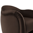 Modway - Compose Performance Velvet Chaise d’accent - Marron chocolat-8