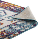 Modway - Reflect Nyssa Géométrie Géométrique Aztèque du Sud-Ouest Tapis intérieur/extérieur 5 pi l x 8 pi L - Multicolore-9