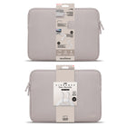 LOGiiX - Vibrance Neo Ensemble de housse avec câble USB-C vers USB-C - Argent-La doublure intérieure douce en microfibre et le rabat en maille de la housse maintiennent le MacBook Neo en toute sécurité