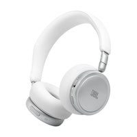 JBL - Live 680NC Casque supra‑auriculaire sans fil avec réduction de bruit - Blanc-Audio haute résolution avec son Signature JBL (sans fil et filaire)