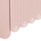 Modway - Dahlia Cannelées et festonnées Armoire de rangement de buffet - Rose doux-8