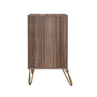 Manhattan Comfort - Avira 35" commode 3 tiroirs style mid-century modern - marron-Construction durable conçue pour un usage quotidien