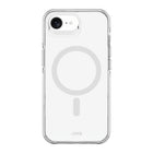 AXS - Crystal Shield D3O étui compatible MagSafe fabriqué à partir de matériaux recyclés pour Apple iPhone 16e - Transparent-Les rebords biseautés optimisent la protection de votre écran