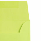 JAM Paper - Enveloppes d'invitation colorées A1 à 4 barres - 3,625 x 5,125 - vert lime ultra - Paquet de 50-Couleur : enveloppes en papier vert citron