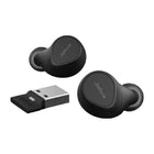 Jabra - Écouteurs Evolve2 Buds USB-A UC-La couleur noire