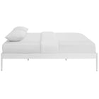 Modway - Elsie Cadre de lit queen-lit, Blanc-Capacité de poids jusqu’à 1300 lbs