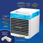 Arctic Air - Refroidisseur d’air par évaporation personnel Pure Chill-La lumière d’ambiance à DEL passe par 6 couleurs