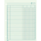 Blueline Tablette d'analyse A5205, 5 colonnes-10 7/8 po x 8 1/2 po