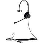 Jabra - Biz 2300 GSA PTT Mono Wired Headset - Teams-Vivez un son cristallin avec ce casque Jabra, parfait pour les plateformes UC.