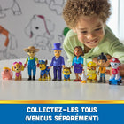 PAW Patrol - Ensembles de figurines - Pauqet de 4-CaractÉristiques authentiques : personnages de la série d'animation pat'patrouille, avec leur style et leur design emblématiques.