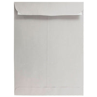 JAM Paper Enveloppes à ouverture au sommet avec fermeture autocollante, 9 x 12 po, gris clair, 1000/paquet-Ouverture au sommet