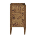 Modway - Elysian 24" Armoire de toilette de salle de bain (lavabo non inclus) - Brown-Bassin d’évier et installations non inclus