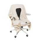 Warmür - La couverture pour chaise originale, Beige-Doublure en molleton doux pour plus de chaleur sans volume ajouté
