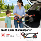 Gyrocopters - Trottinette électrique pour enfants Flash KidZ - Vitesse 19 km/h - Autonomie 11 km - Éclairage LED - Rouge-Moteur sans balais de 250 W (puissance de crête) - Conçu pour de véritables performances